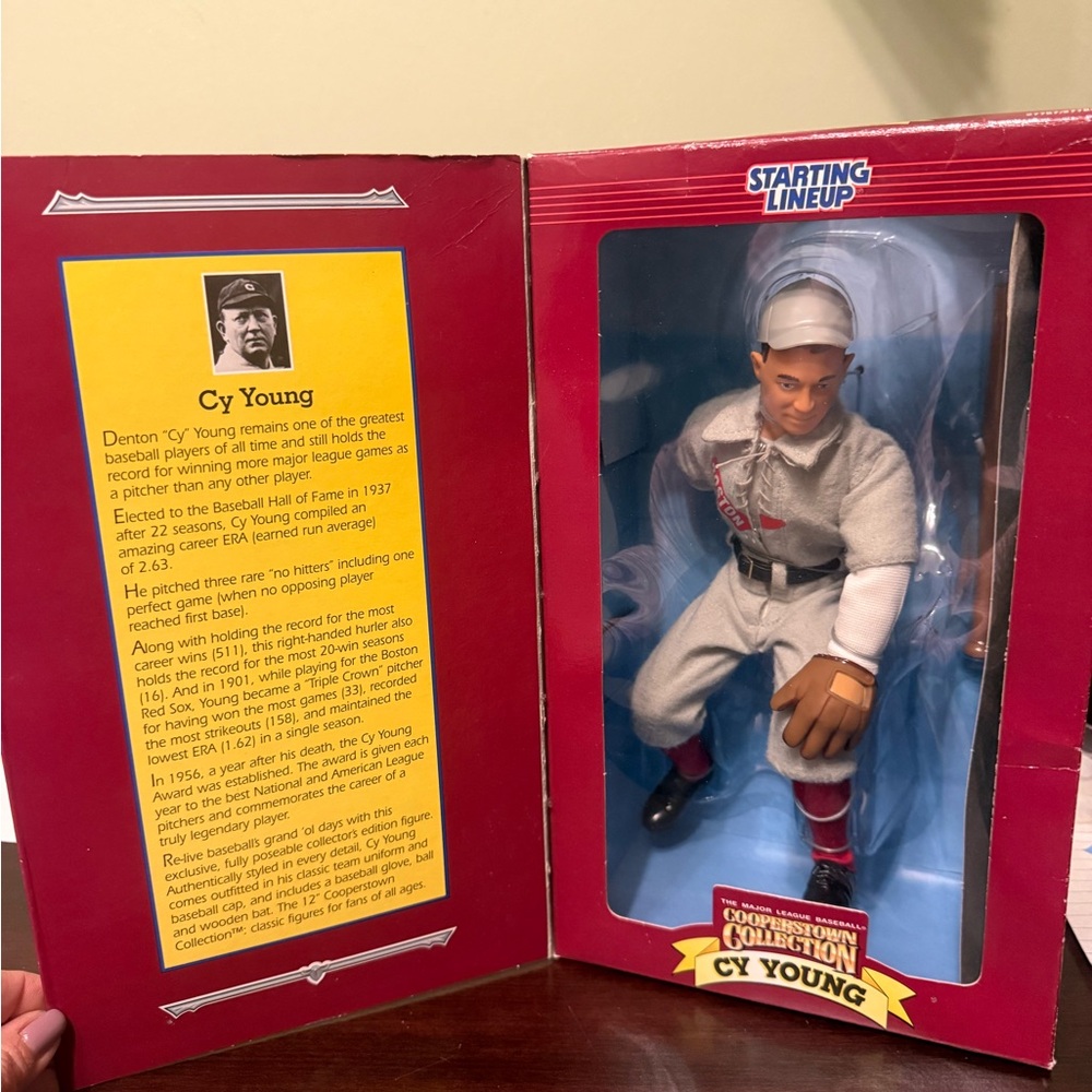 Cy Young Starting Lineup Cooperstown Collection